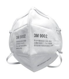 3M 9002（KN90)折疊式防護口罩
