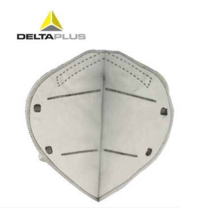代爾塔 104011 PM2.5防塵口罩N95工業粉塵活性炭防毒口罩裝修防甲醛二手煙 白色