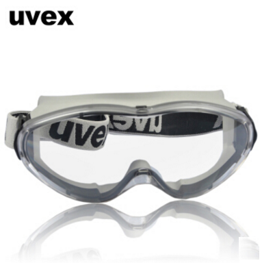 UVEX防護眼鏡9002285護目鏡 運動款 防霧防刮防沖擊防濺射 德國優維斯ultrasonic安全眼罩 灰色