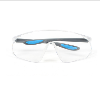 霍尼韋爾S300A 300110通用款灰藍鏡架 透明鏡片 防霧防刮擦眼鏡