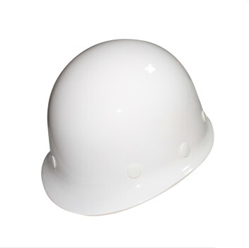 賽邦玻璃鋼圓頂安全帽 CCJC白色