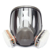 3M 防毒口罩面具全面型防護面罩（中號)6800 防有機蒸汽面罩噴漆防甲醛