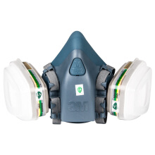 3M 6200升級版防毒面具硅膠防甲醛噴漆口罩防塵防毒面罩